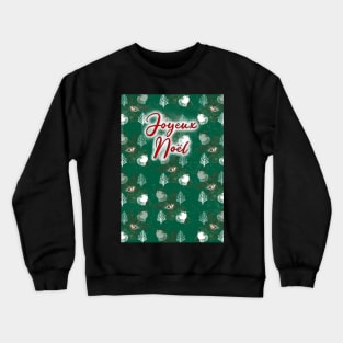 Chipmunk Hazelnuts Christmas Card Crewneck Sweatshirt